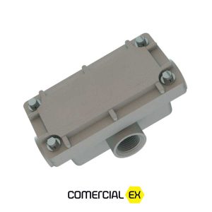condulete à prova de explosão, ideal para áreas classificadas com atmosferas explosivas